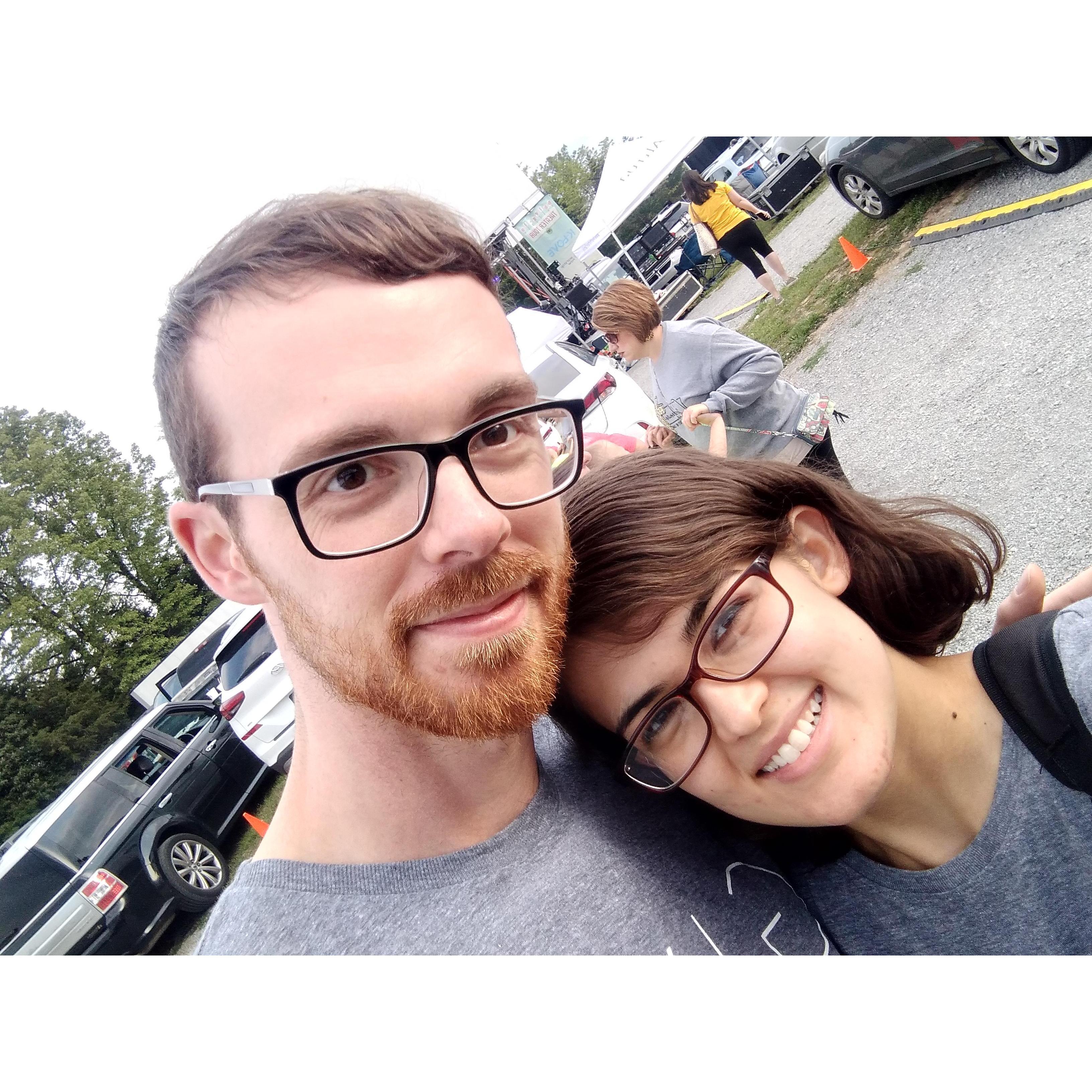 Together at the TobyMac concert May 2021