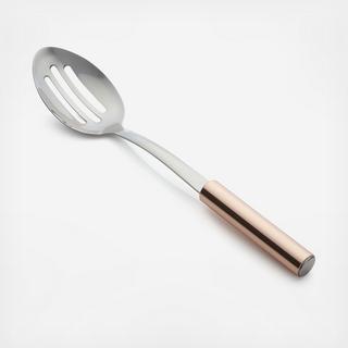Slotted Spoon with Copper Handle
