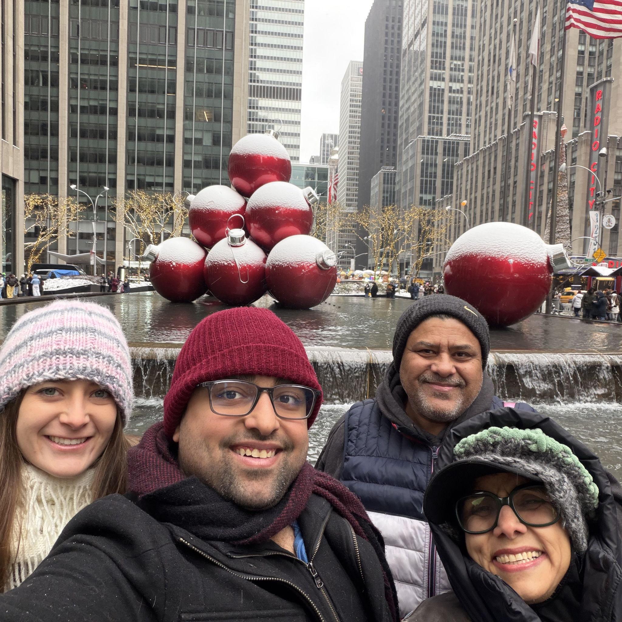 We love having family visit us in the city!