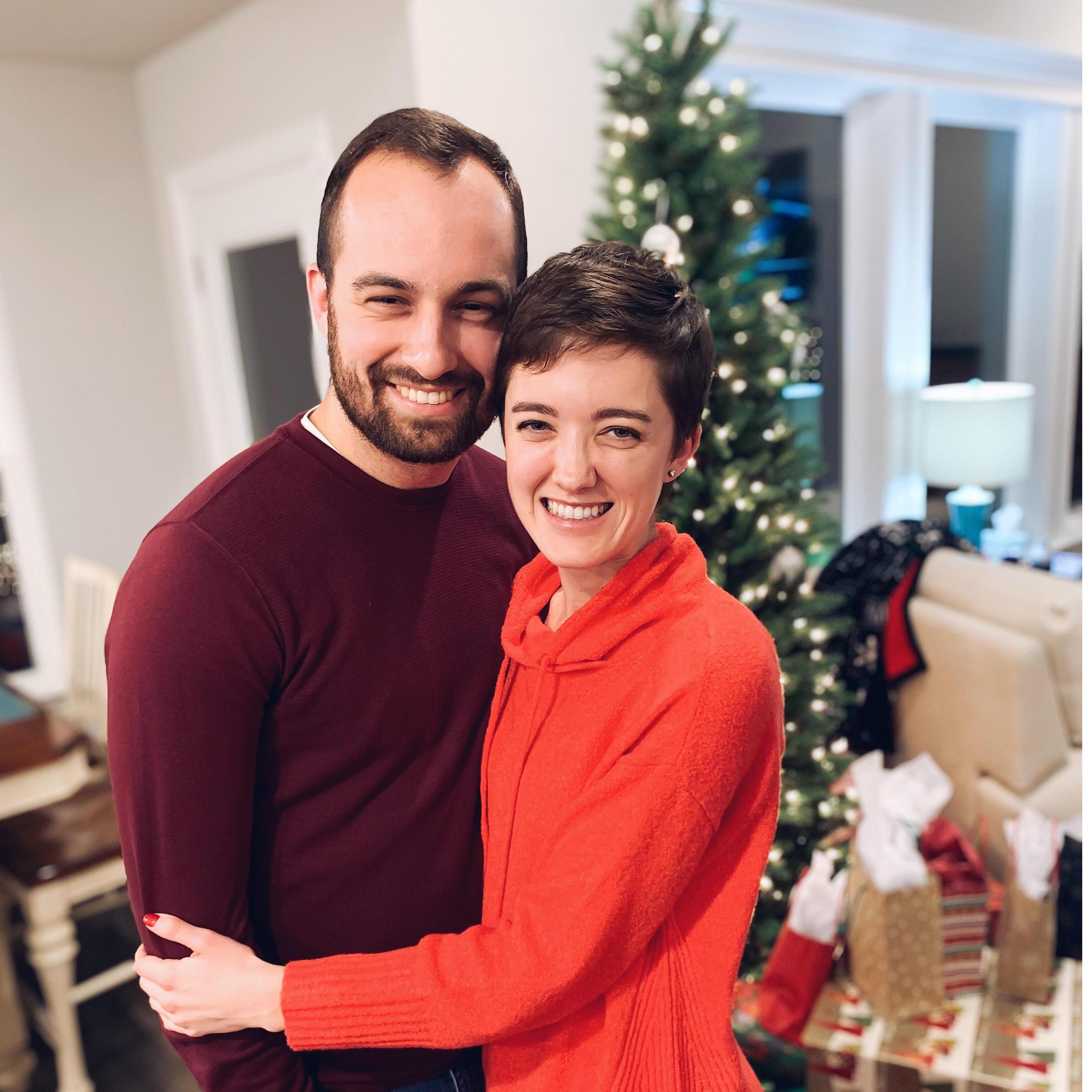 We spent Christmas apart in 2019 but Luke knew it would be the last time EVER (he proposed January 11th!)