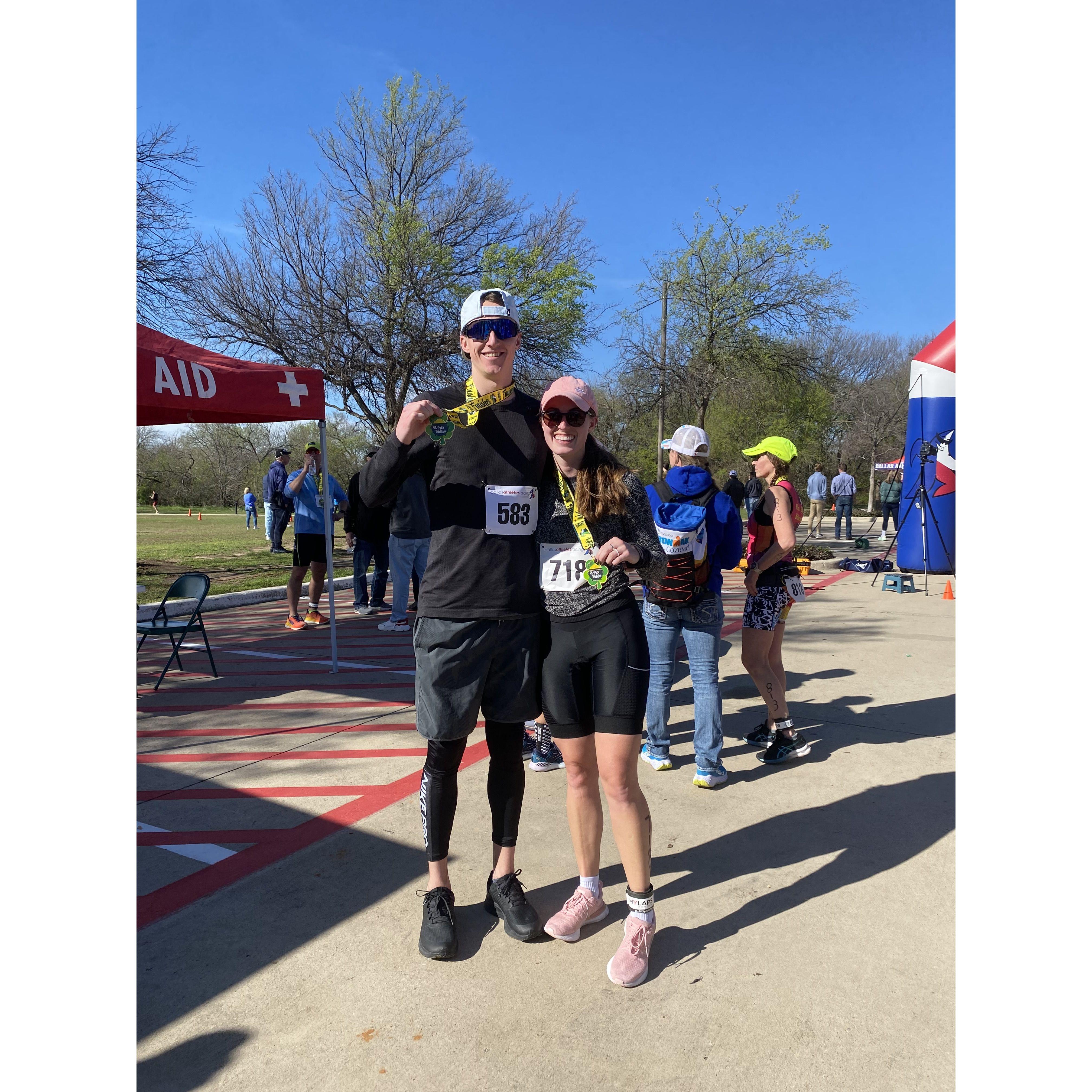 First sprint triathlon!