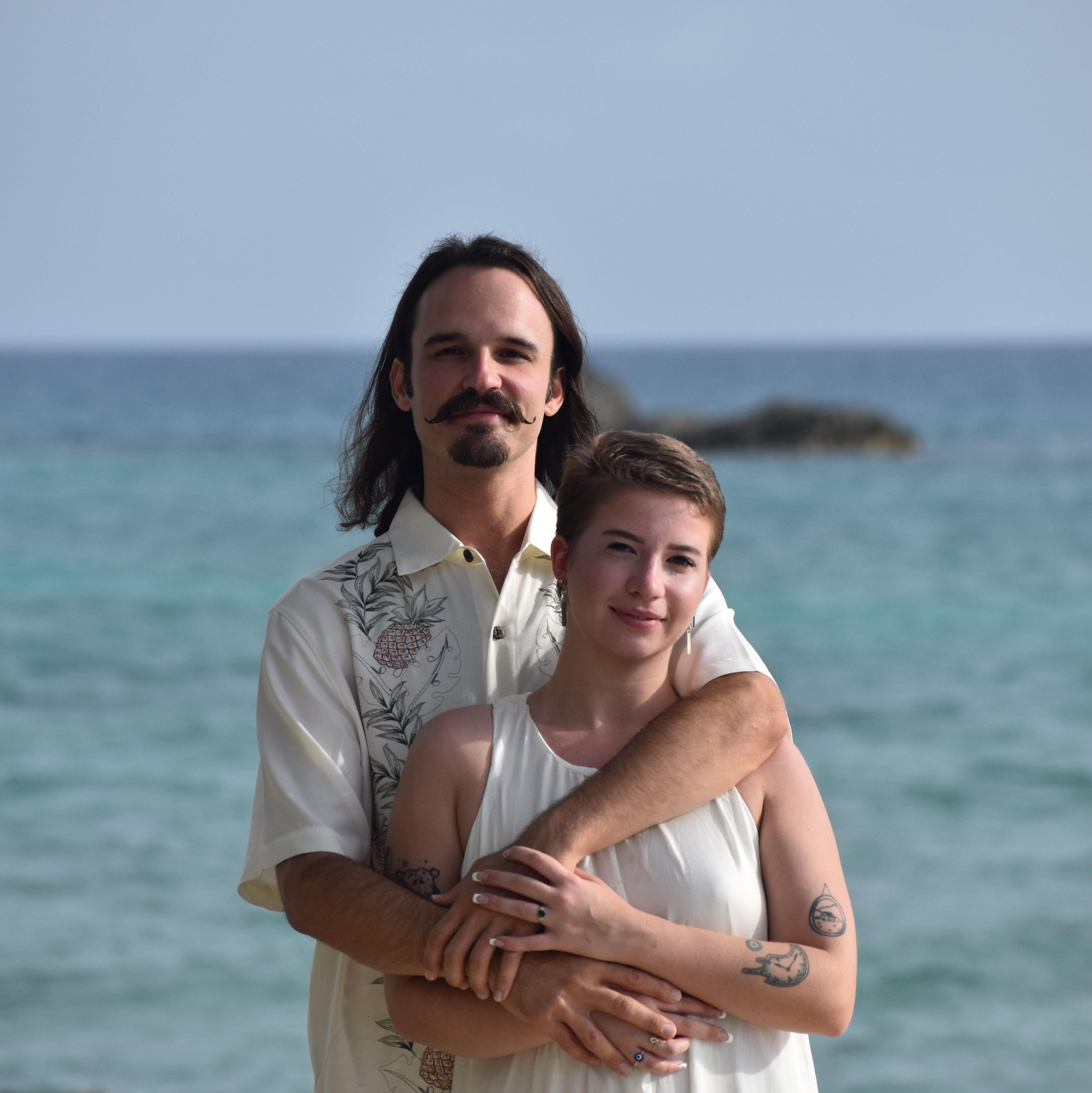Chris's brother, Anthony, took engagement photos for us in Cat Cay Bahamas!