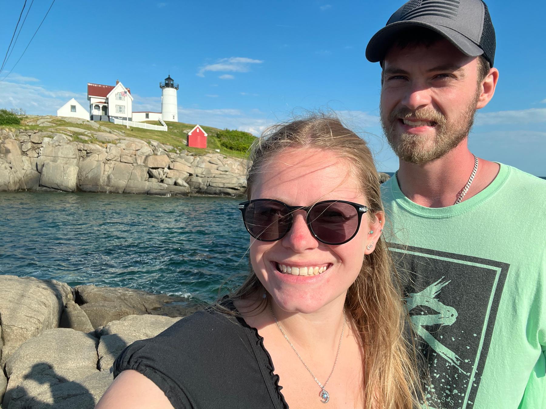 First Nubble lighthouse visit