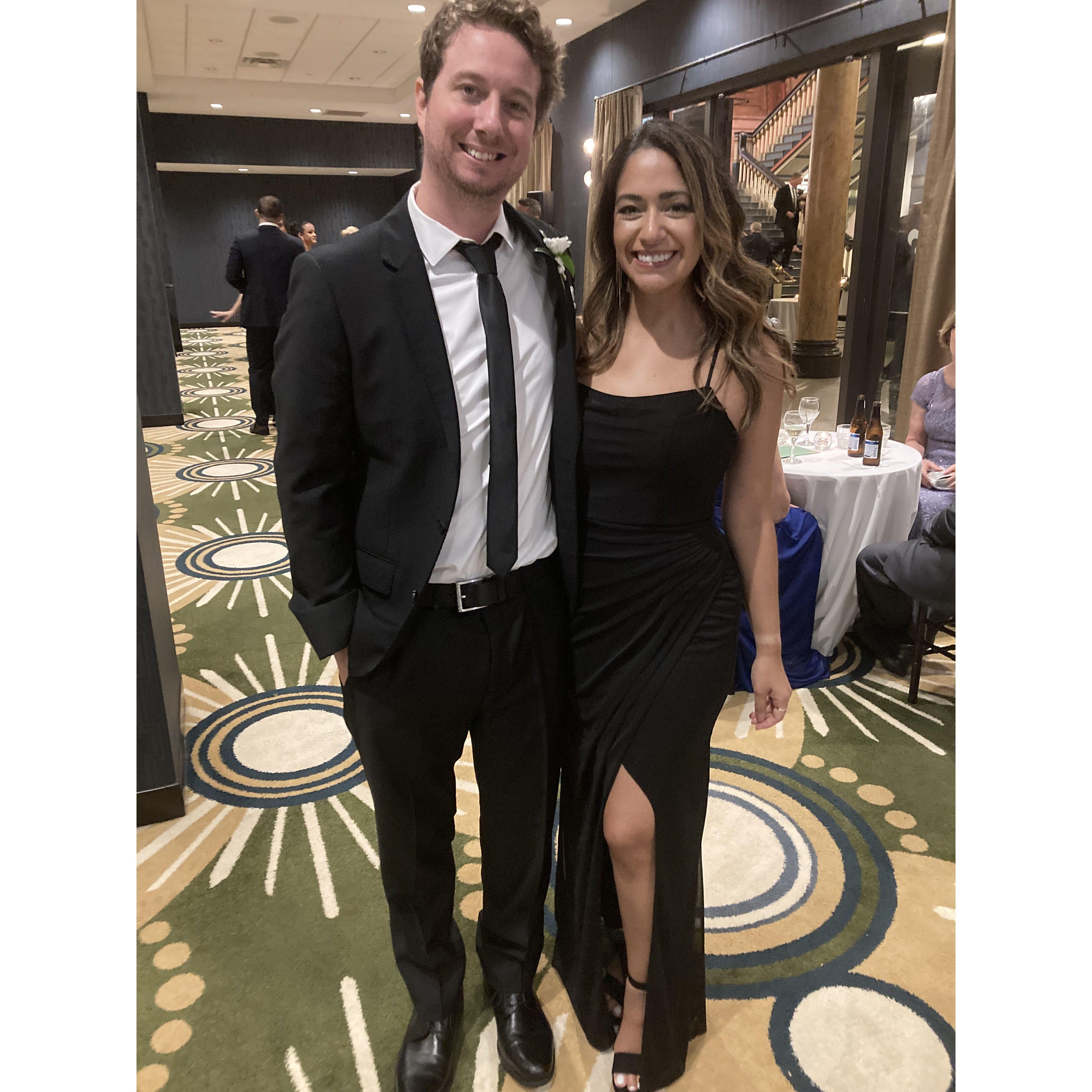 That one time at Kimberly and Brian's wedding in St. Louis.