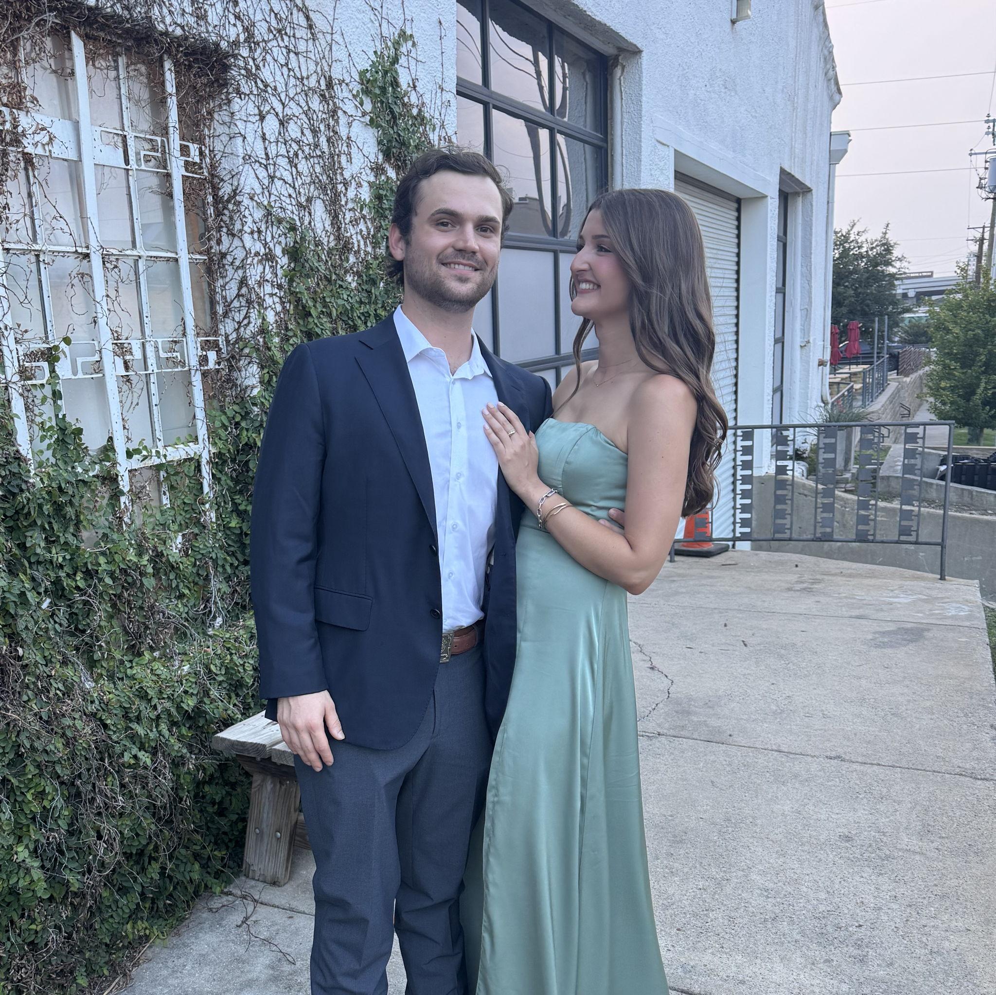 Celebrating our friends' marriage!