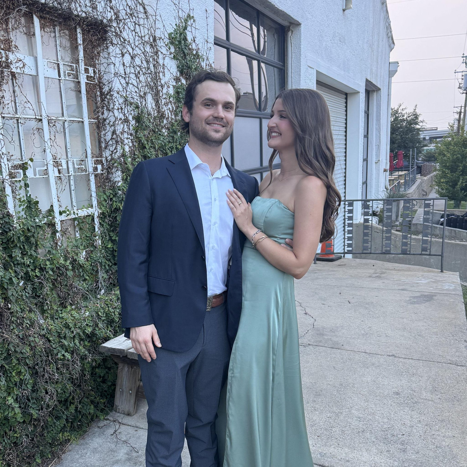 Celebrating our friends' marriage!