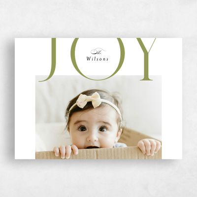 Marsh Green Holiday Card - Festive Landscape