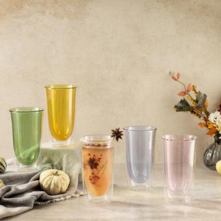 Levitea Double Walled Insulated Glass, Set of 4
