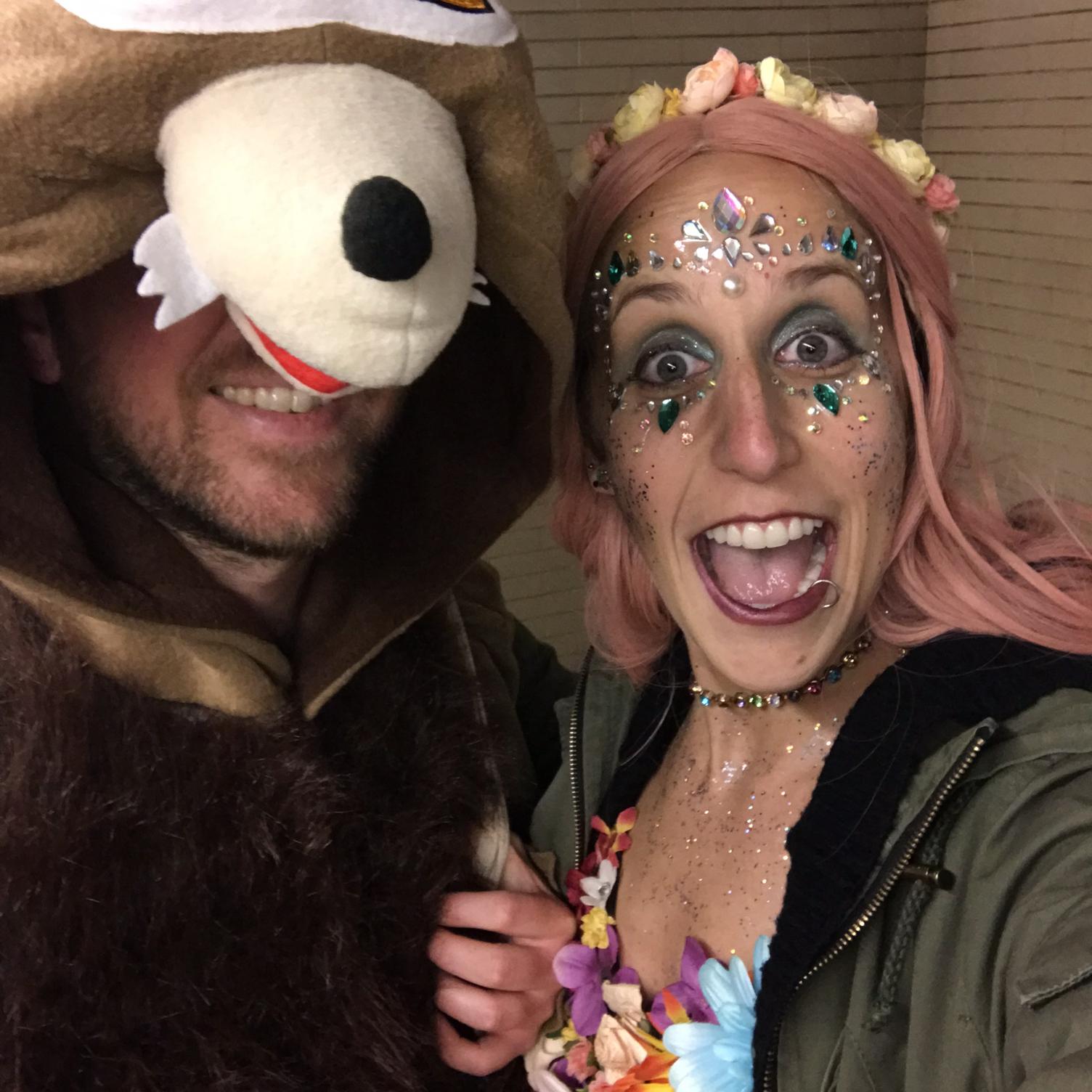 Our first Halloween together.