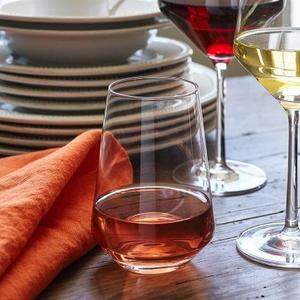 Schott Zwiesel Pure Stemless White Wine Glasses