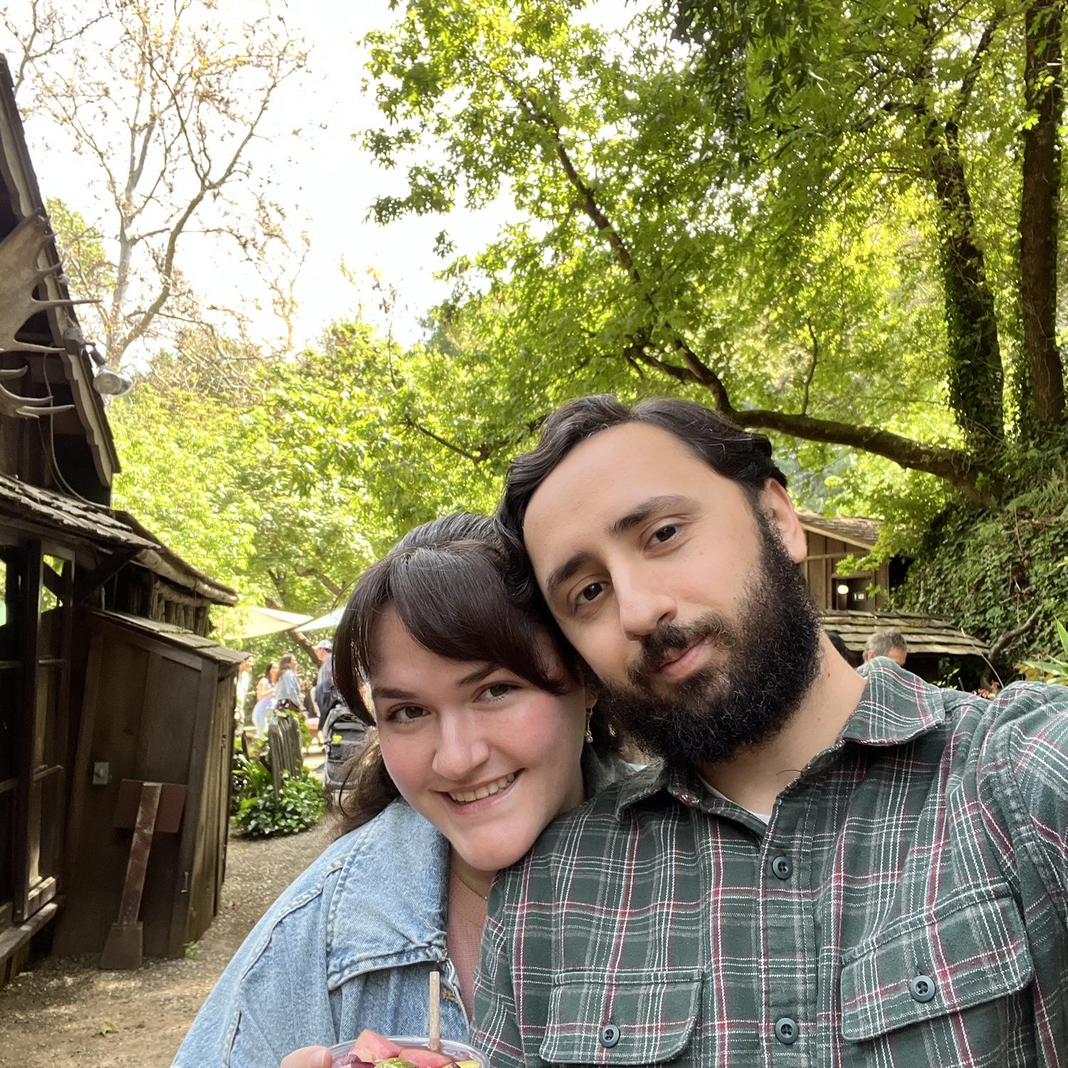 04•12•25 This was one of the days where Matthew surprised Savannah with a fully planned day of shenanigans! In this photo, we were at the amazing and historic Cold Spring Tavern.