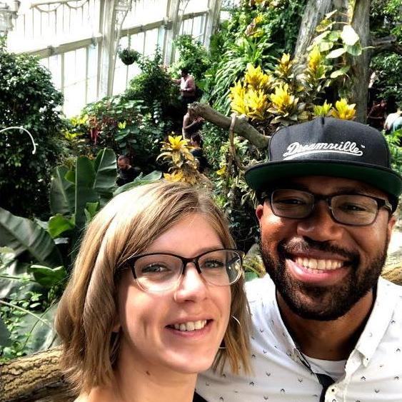 A butterfly conservatory visit during our first international trip to Vienna!