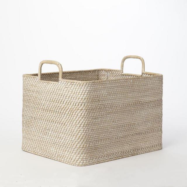 Modern-Weave Oversized Storage Bin