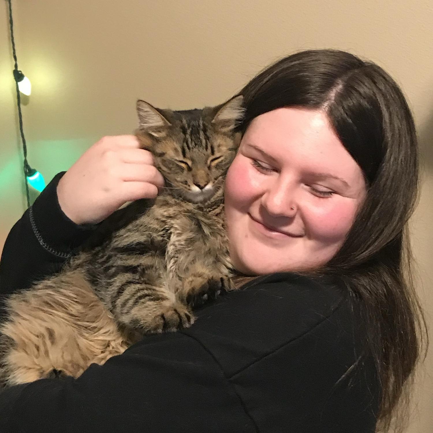 Sweet cuddle boy!