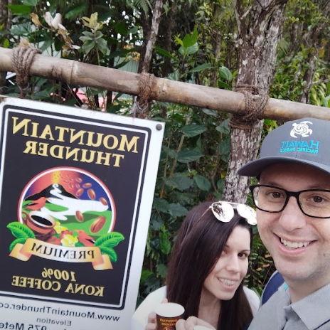 Sampling Kona Coffee (Hawai'i - 2023)