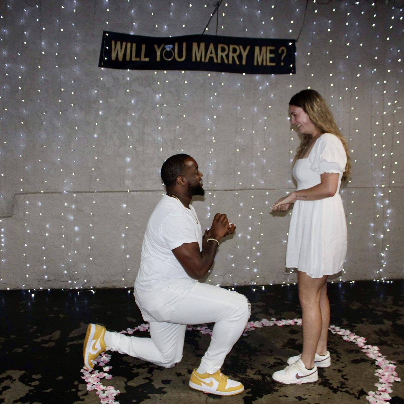 The proposal 🤍