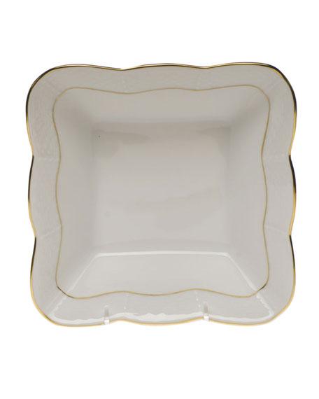 HerendGolden Edge Square Dish