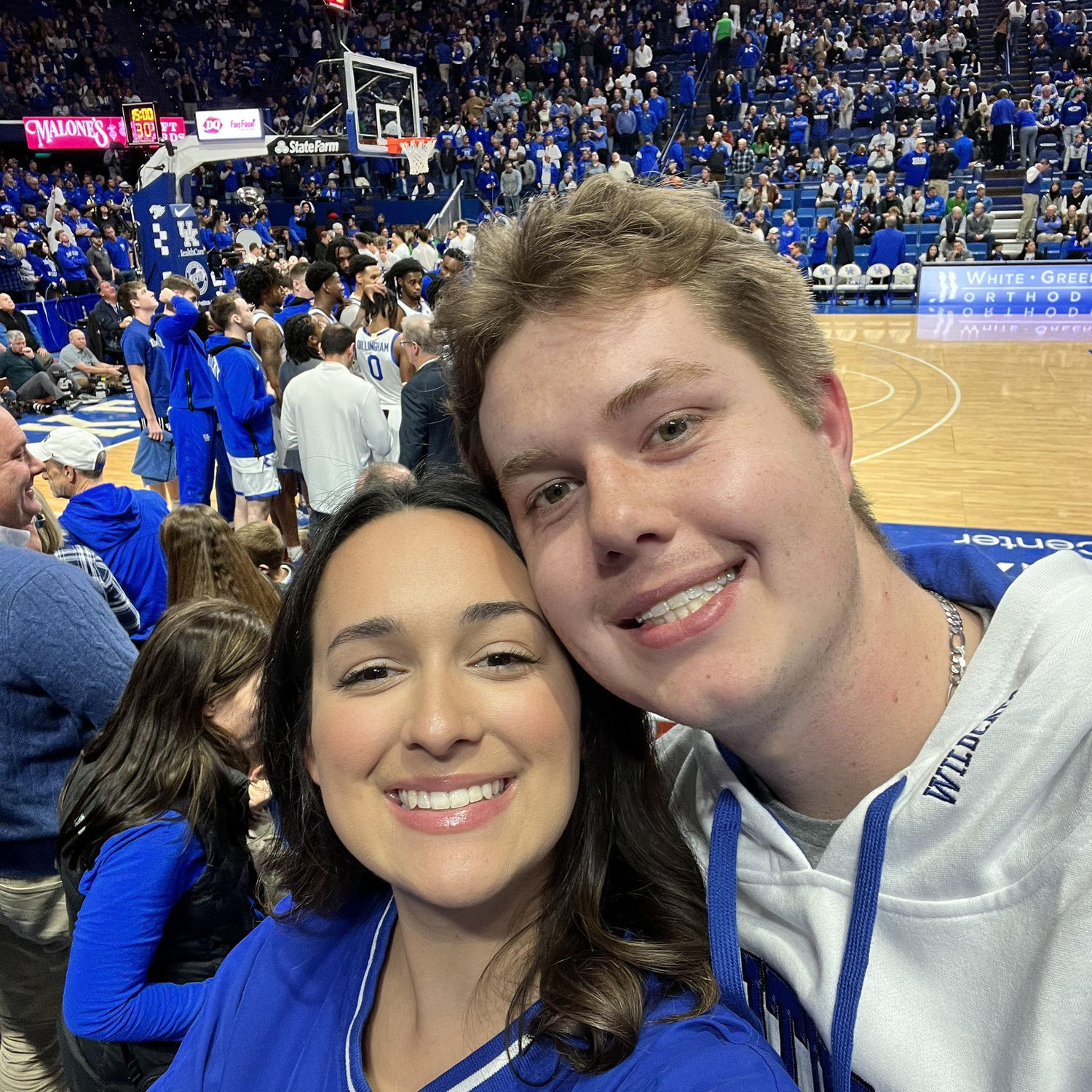 Dallas got to experience his first time in Rupp