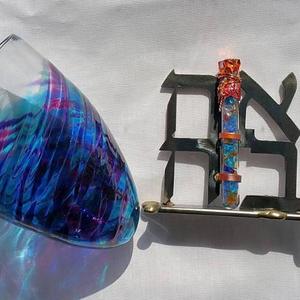 Wedding Glass Kit, Ahava break the glass kit - Blue & Purple