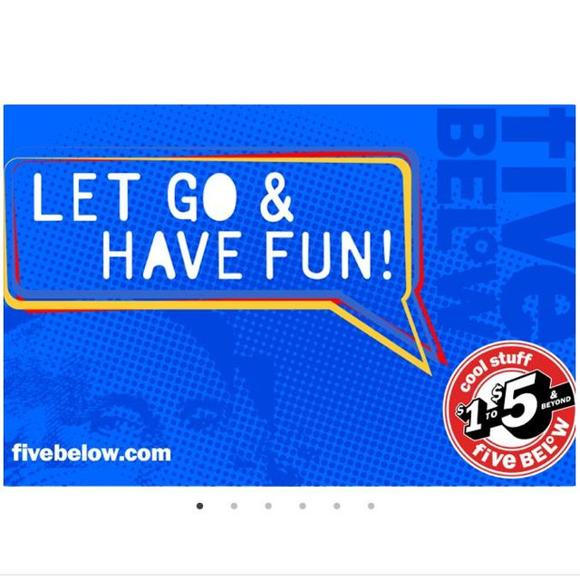 Five Below Gift Card