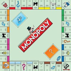 Monopoly Game, Family Board Games for 2 to 6 Players & Kids Ages 8 and Up, Includes 8 Tokens (Token Vote Edition)