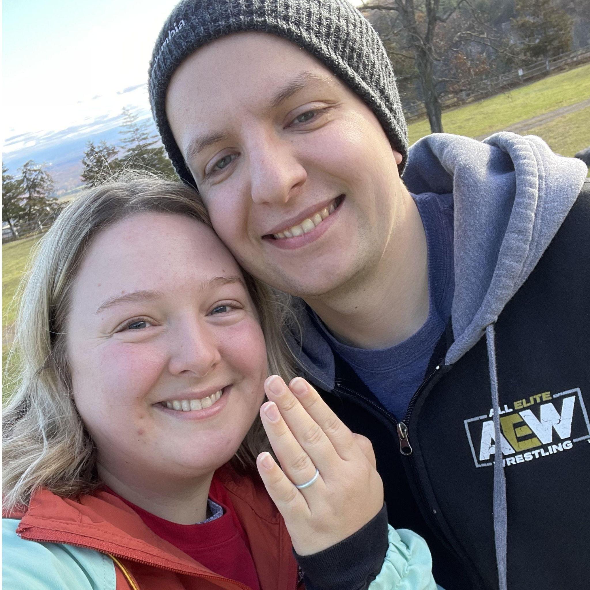 She said yes! November, 2023
