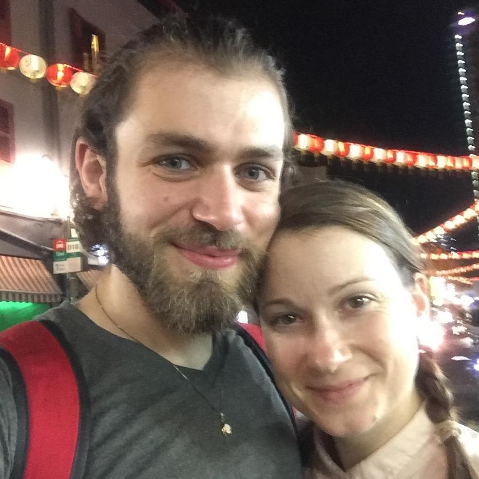 First night and first picture together in Singapore. Immediately followed by insane amount of the most amazing street food. 2016