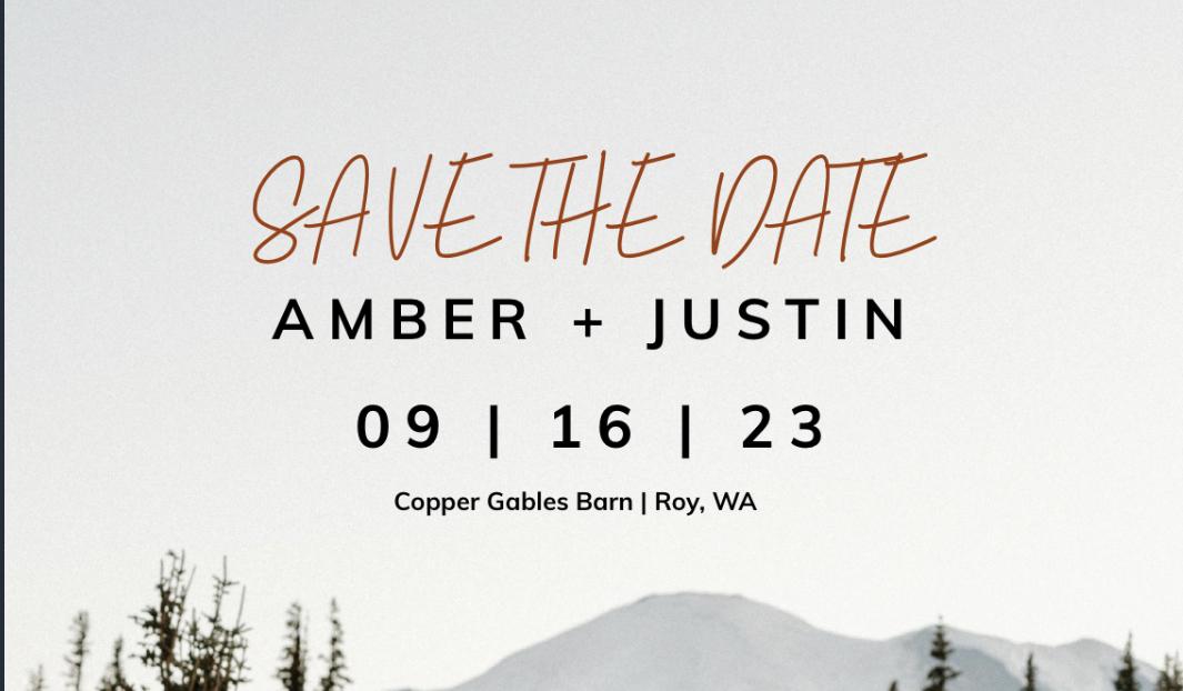 The Wedding Website of Amber Valenzuela and Justin Burns