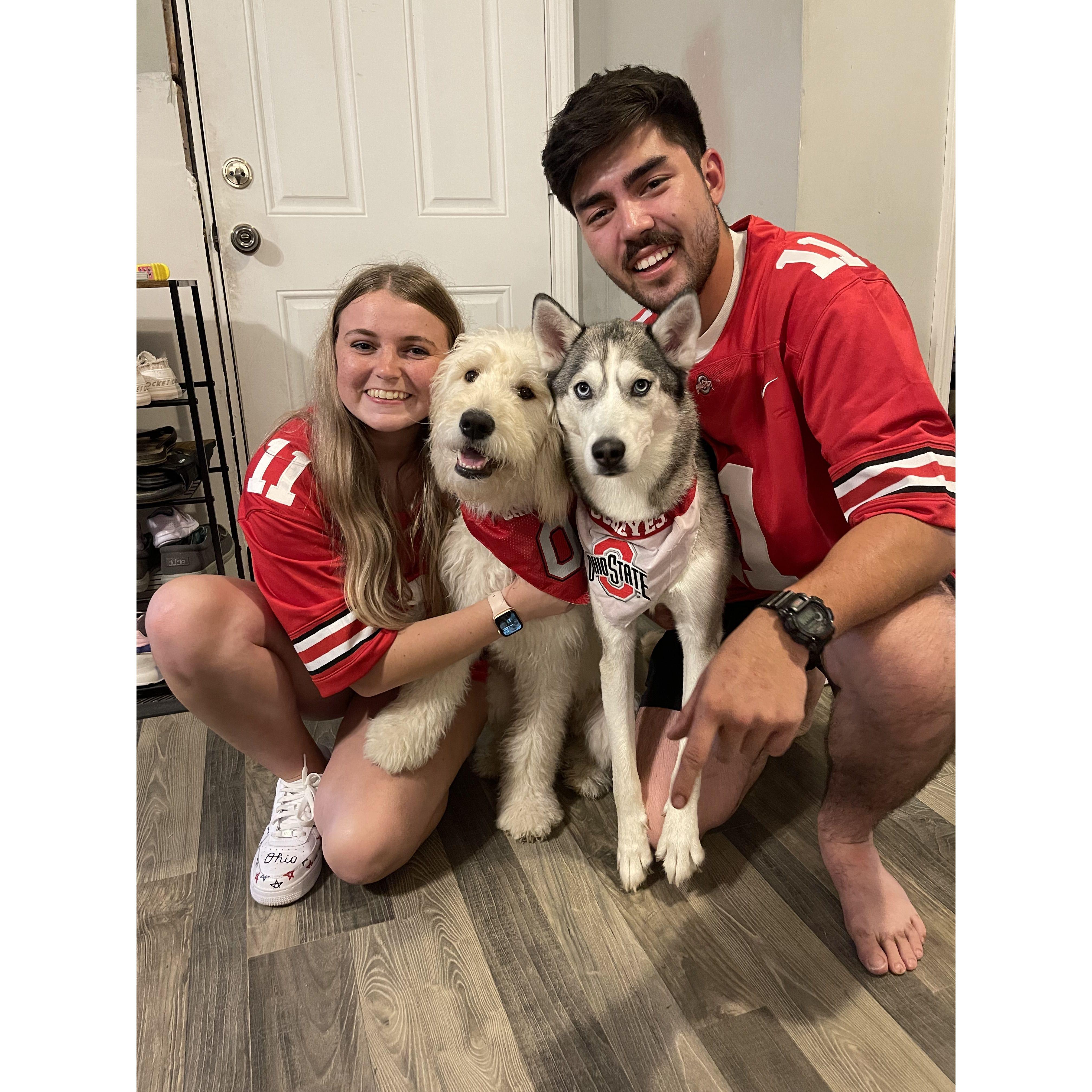 Family gameday pic! O-H!