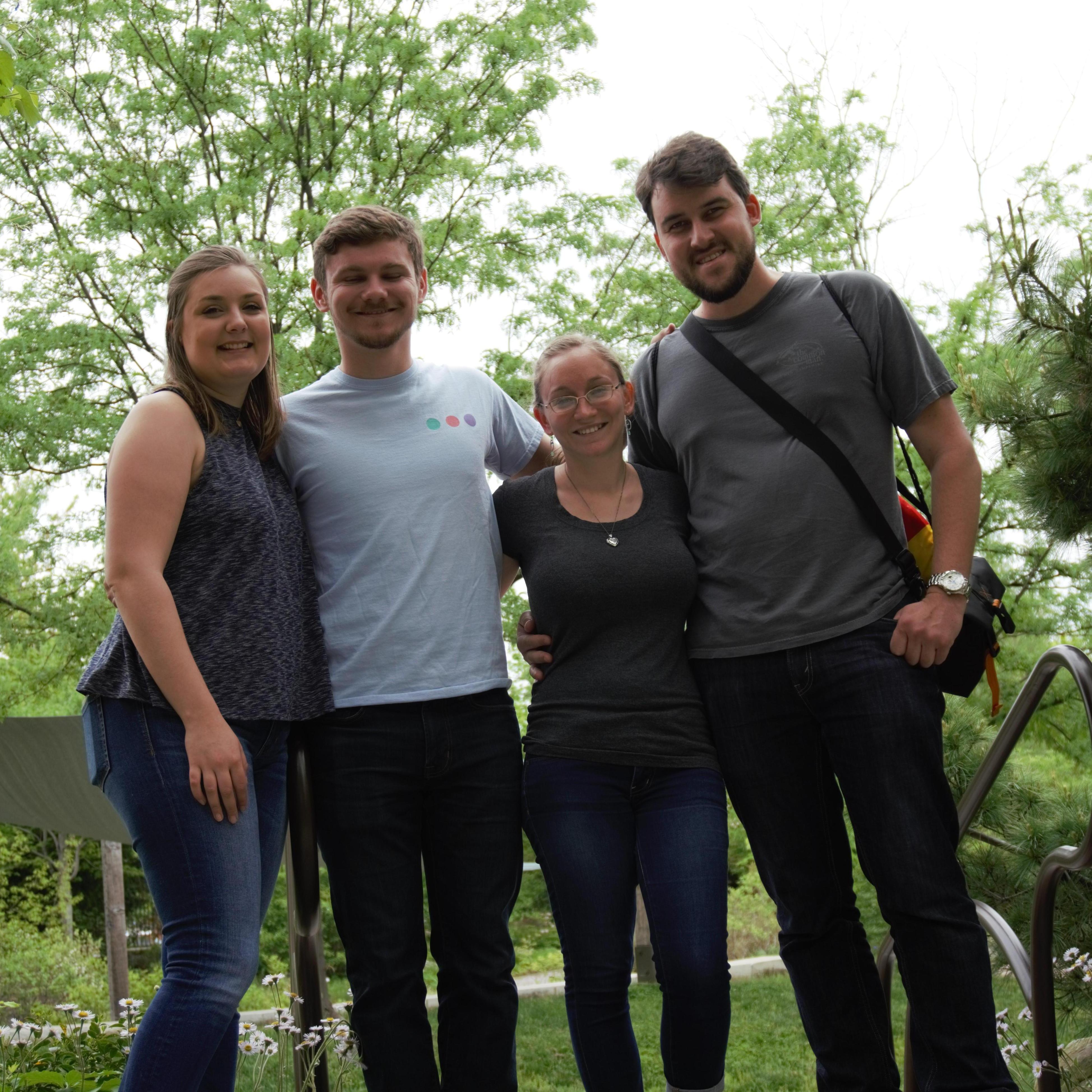 On a weekend trip to D.C. in May of 2018 we got to see Katie's brother Jacob and meet Jacob's girlfriend Marissa while visiting the United States Botanic Garden!