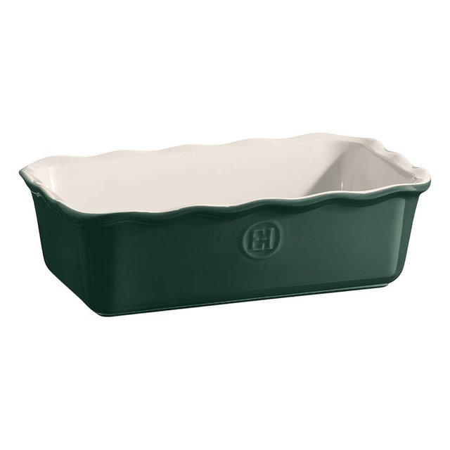 Emile Henry Made in France Modern Classics Loaf Dish, Evergreen