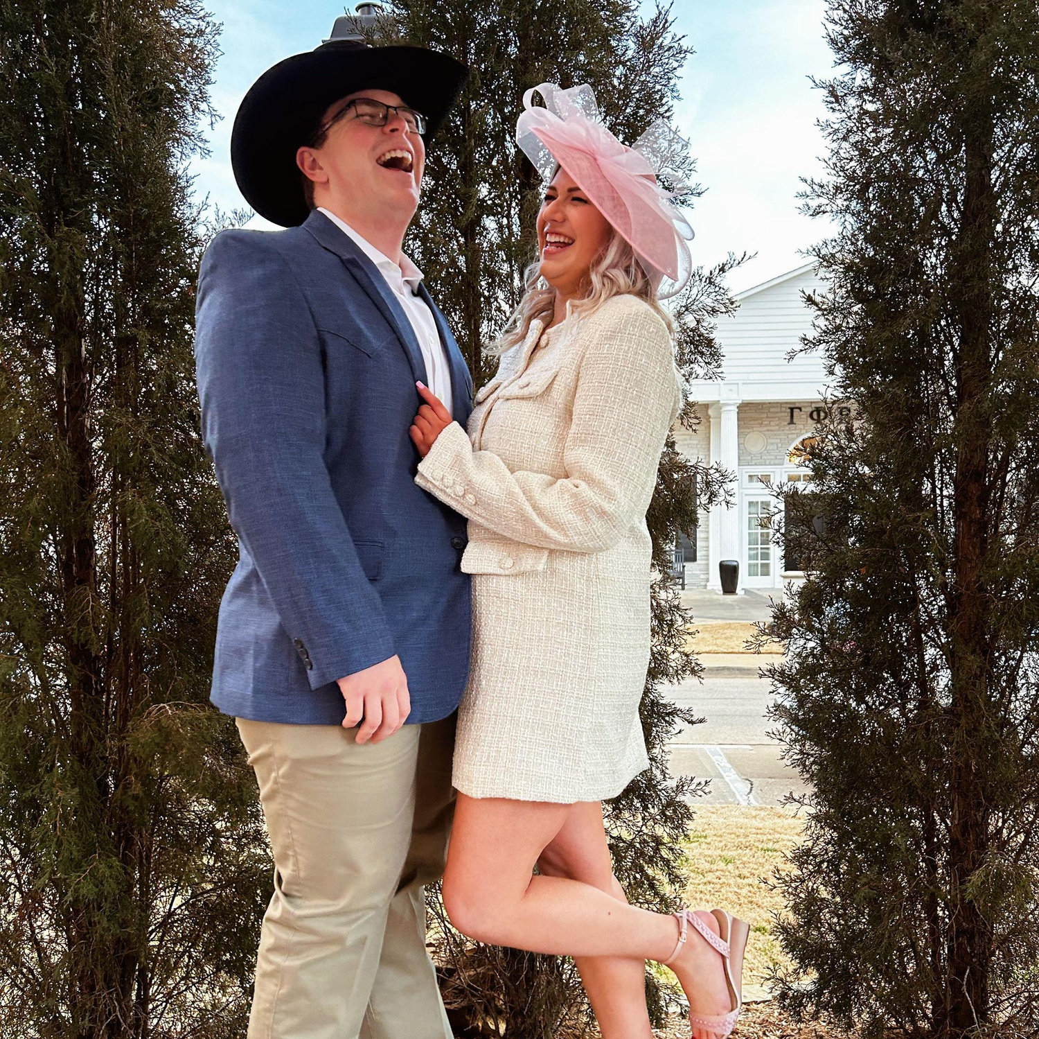Our first date party together! (AKA Scott & Darby's "Hard Launch")