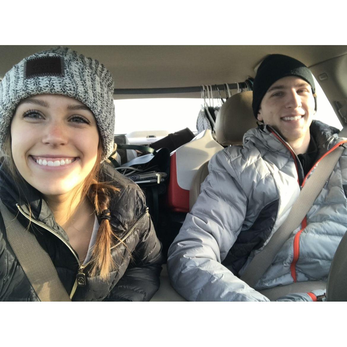 Dec 2018 - Cross country road trip moving to California.