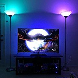 Philips Hue 464479 60W Equivalent White and Color Ambiance A19 Starter Kit, 3rd Generation, Works with Amazon Alexa
