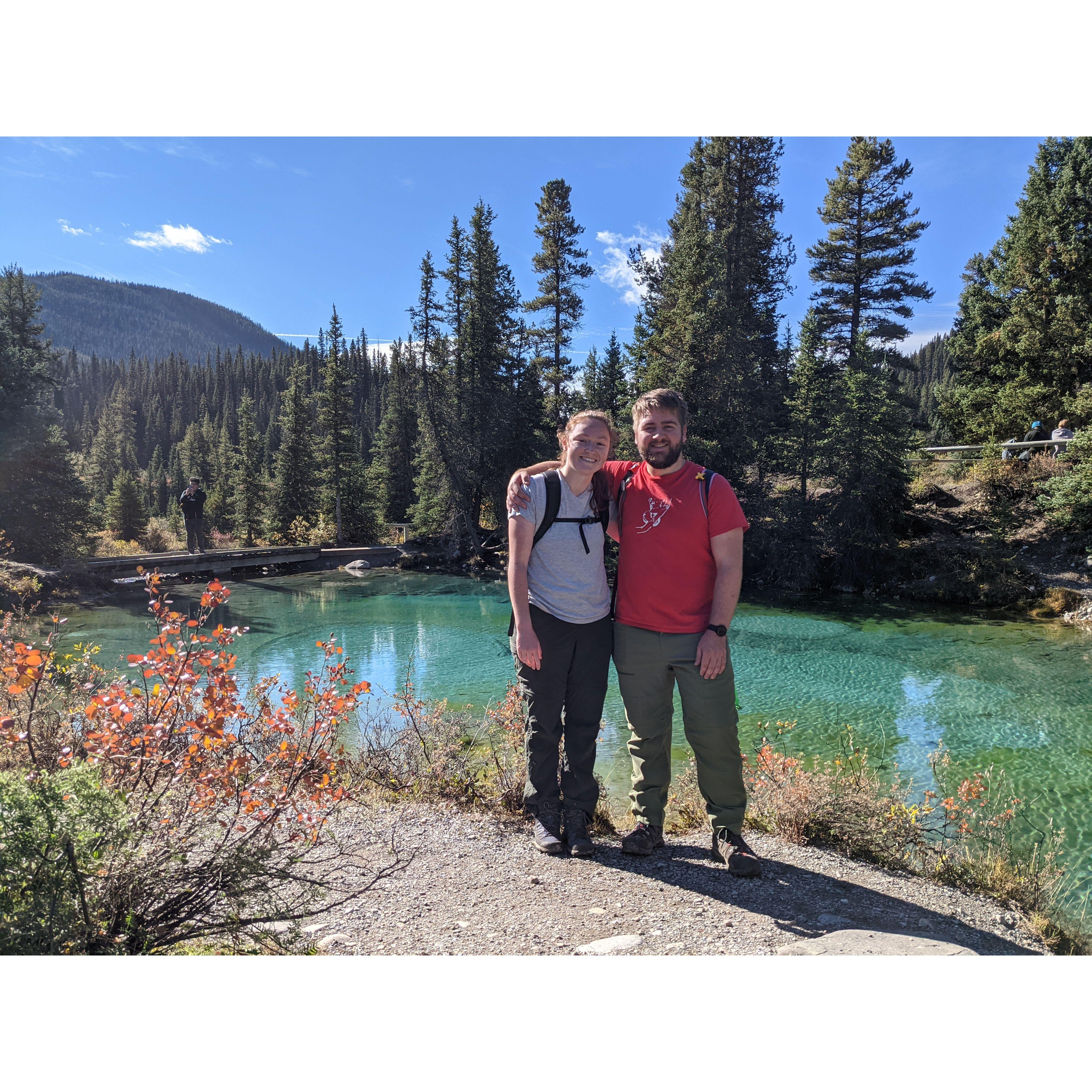 In Banff National Park, fall 2021.