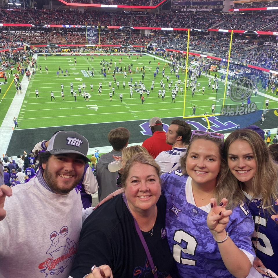 CFB National Championship 2023 in LA! Didn't end how we were hoping but still a great memory