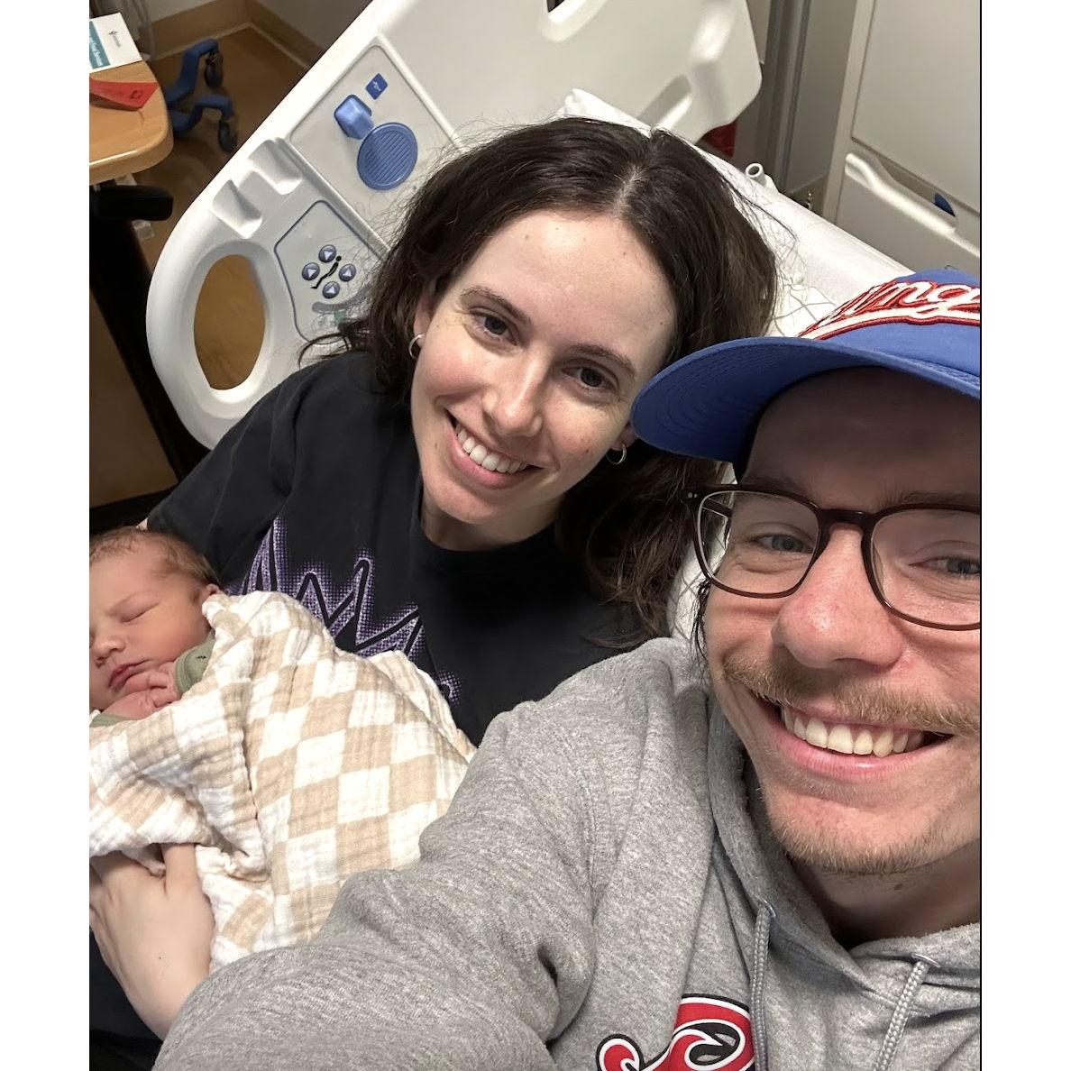 March 19, 2024: Baby Lassen enters the world!