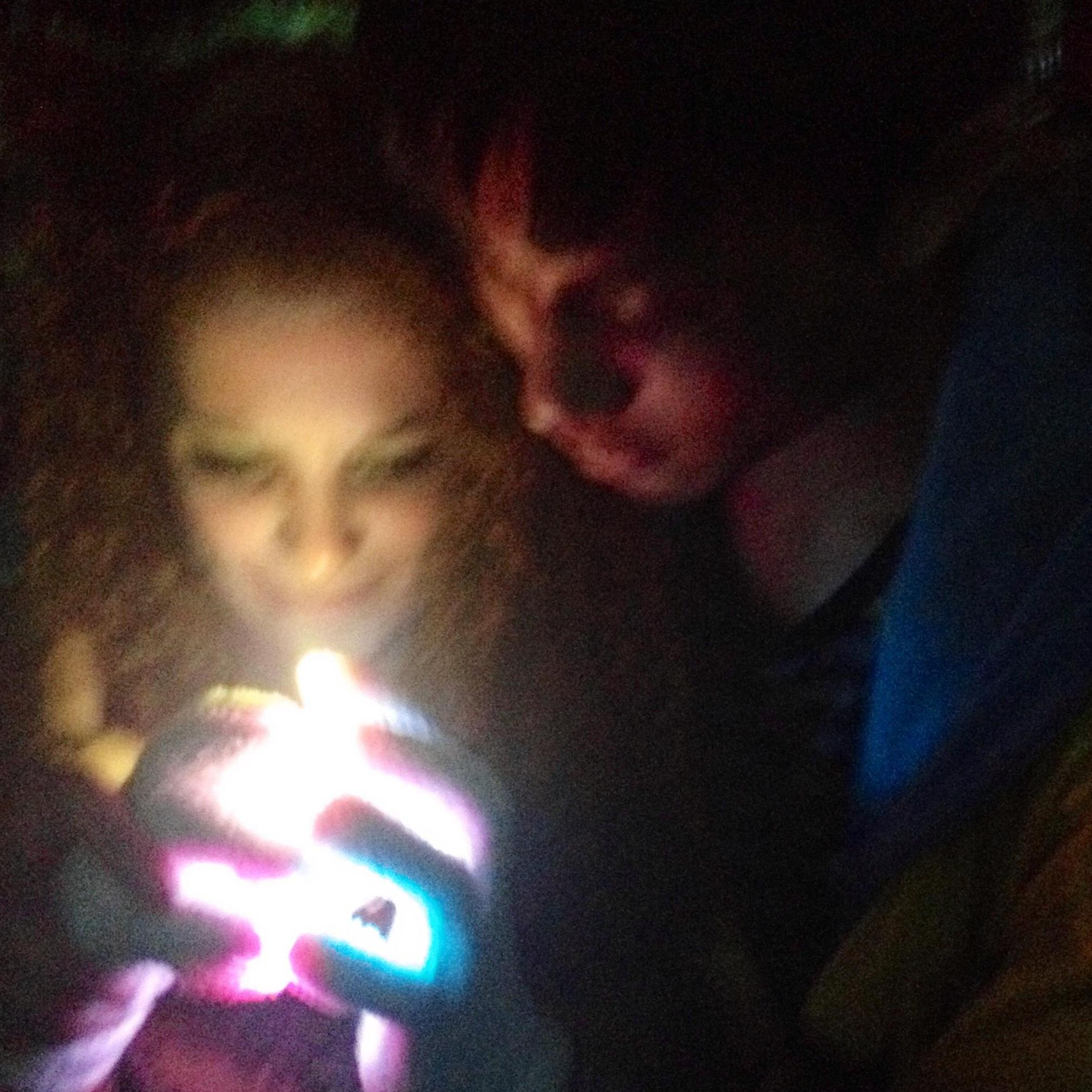 One of our first concerts together