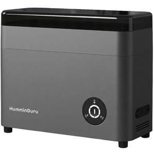 Ultrasonic Vinyl Record Cleaner- 40kHz Ultrasonic Vinyl Record Cleaning Machine with Auto Drying, Vinyl Record Cleaner Kit with Filters, 1Y Warranty (HG01 Dark Gray, 12 Inch)