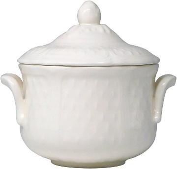 Pont aux Choux White Sugar Bowl