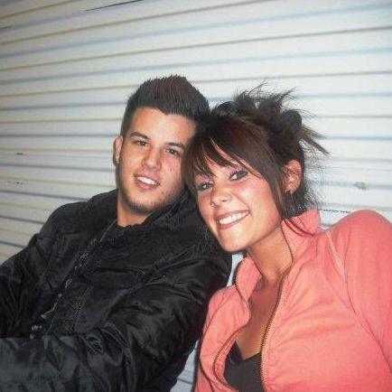 This is our very first picture together! It was taken about 2 months before we started dating.