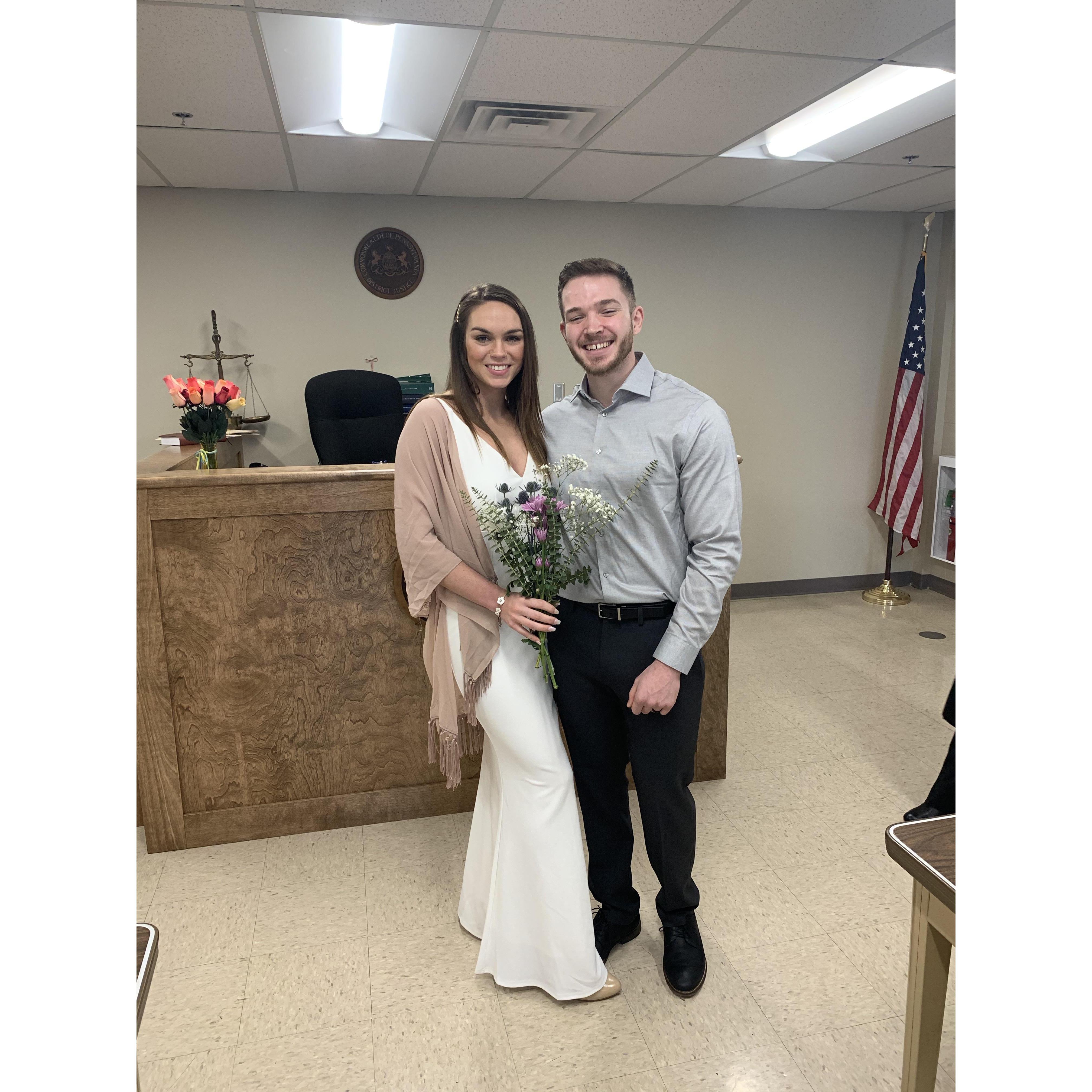 We did! March 13th 2020