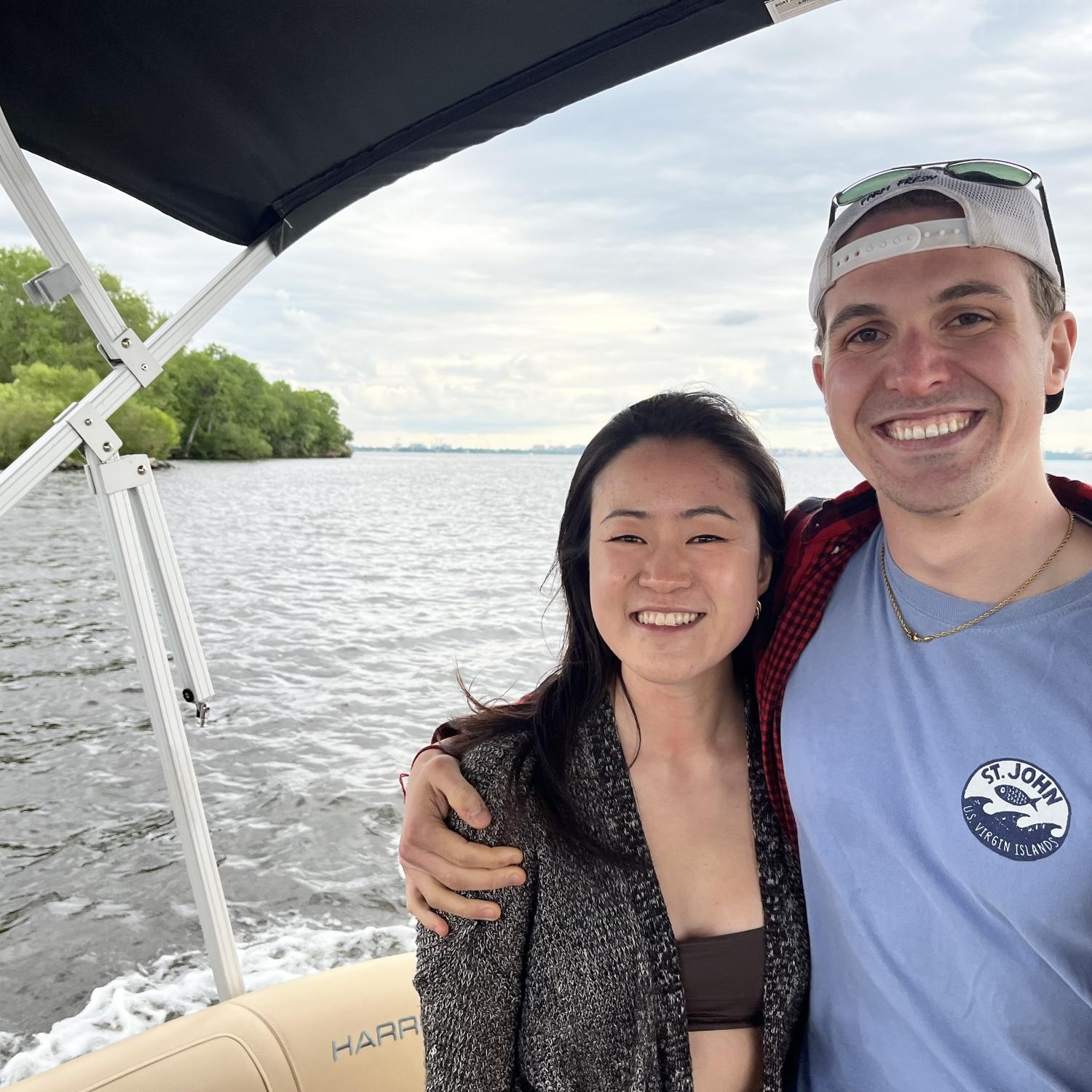 May 2024: Enjoying one of many lakes in Madison