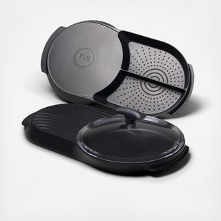 5x1 Multifunctional Grill Pan with Glass Lid