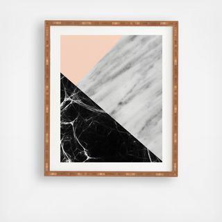 Marble Collage Framed Wall Art