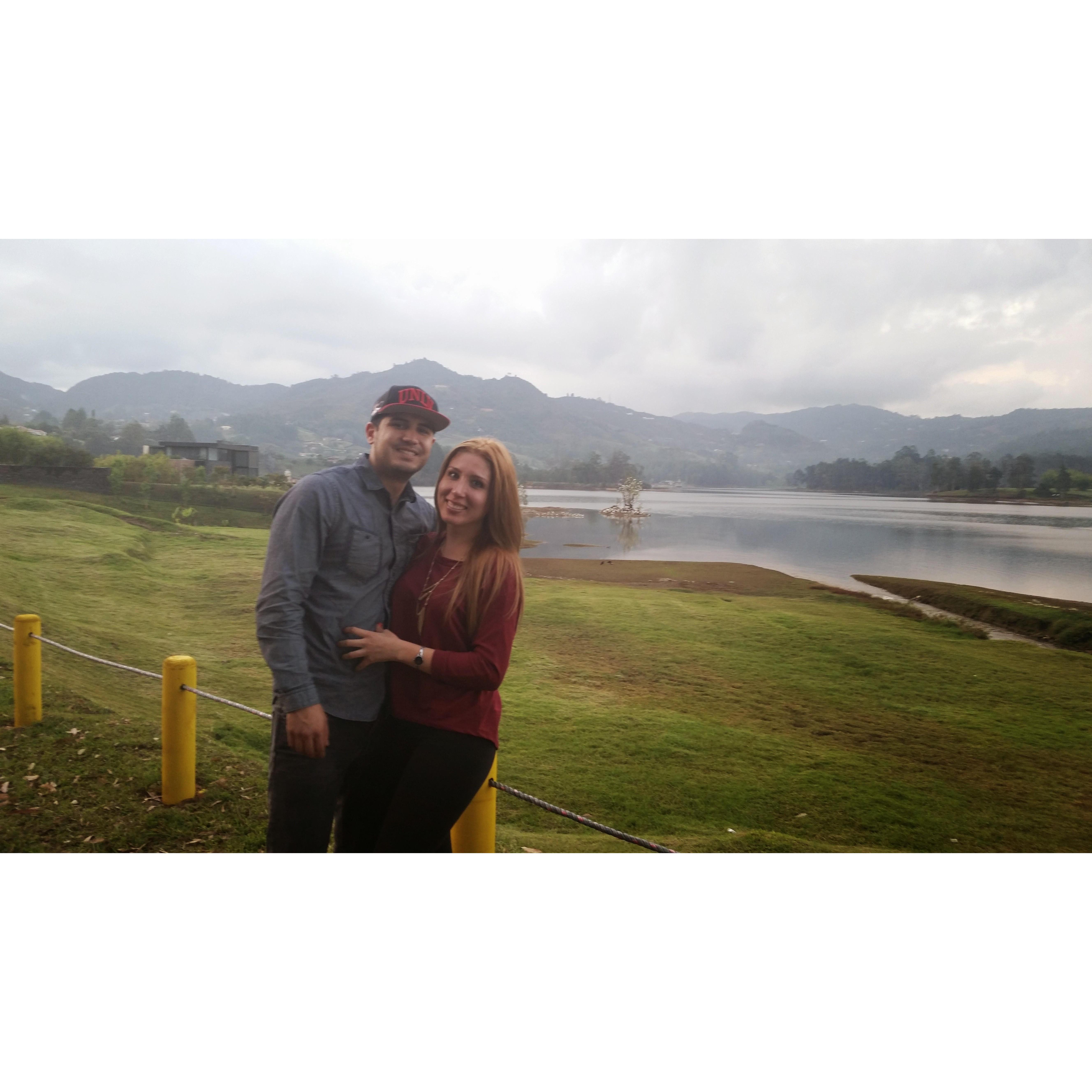 In Colombia. Love getting to know your hometown.