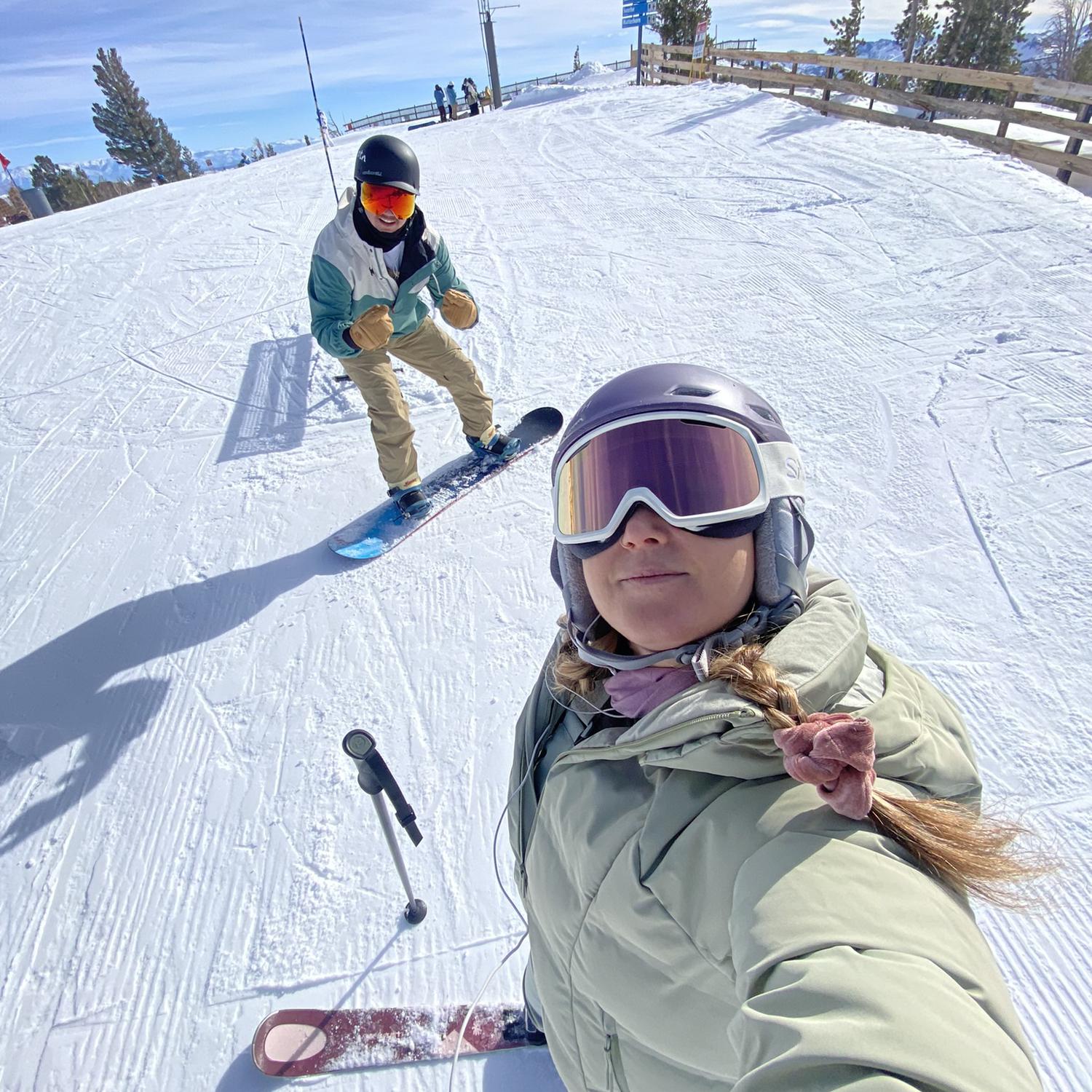 June Lake skiing!