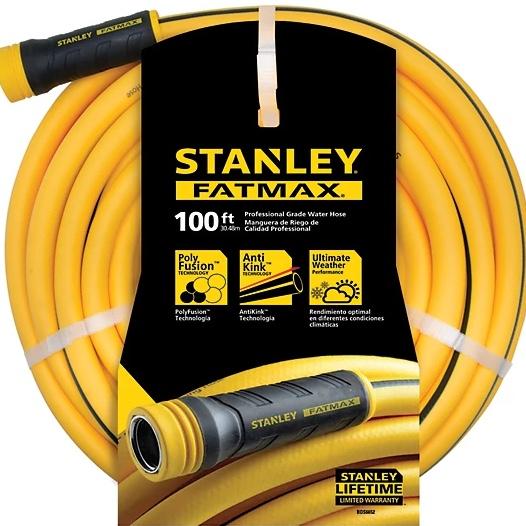 Stanley 5/8 in. x 100 ft. FATMAX Professional Grade Garden Water Hose at Tractor Supply Co