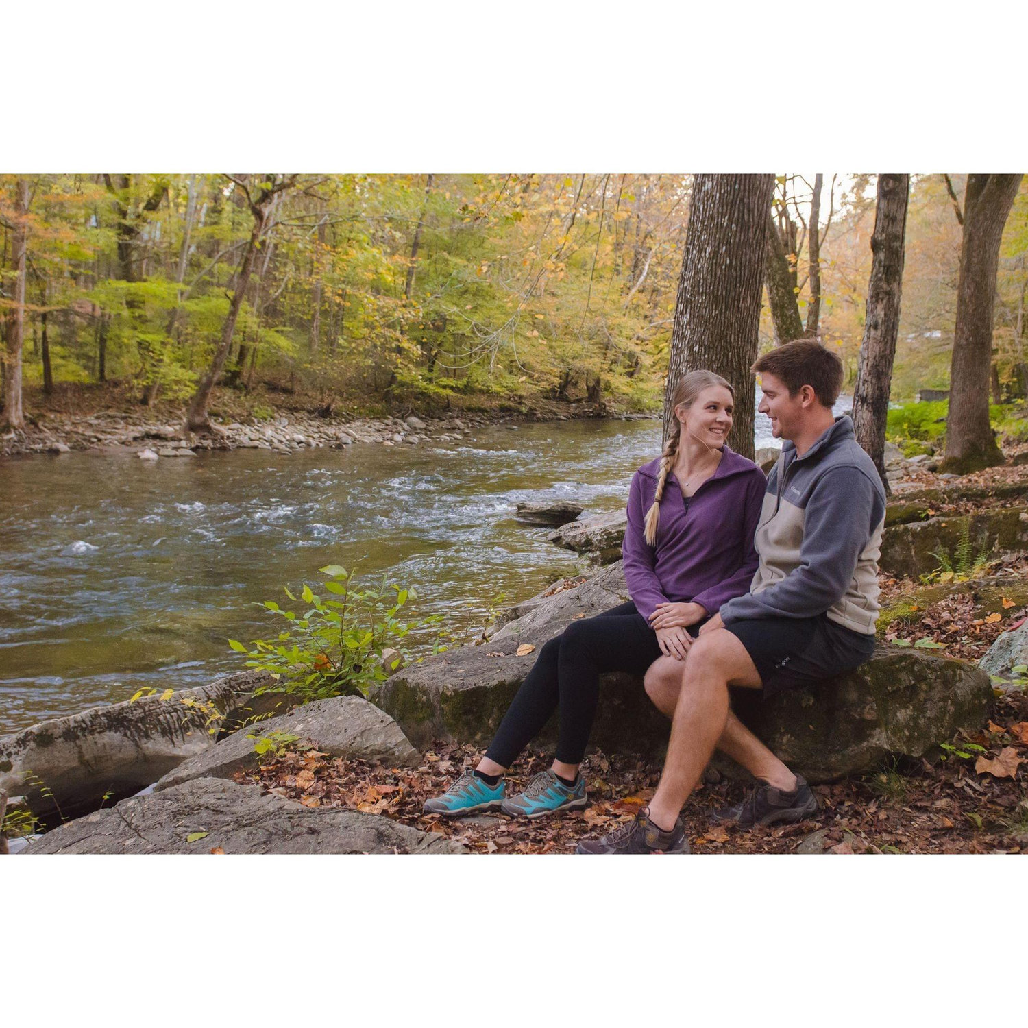 Camping in Townsend, Tennessee.
