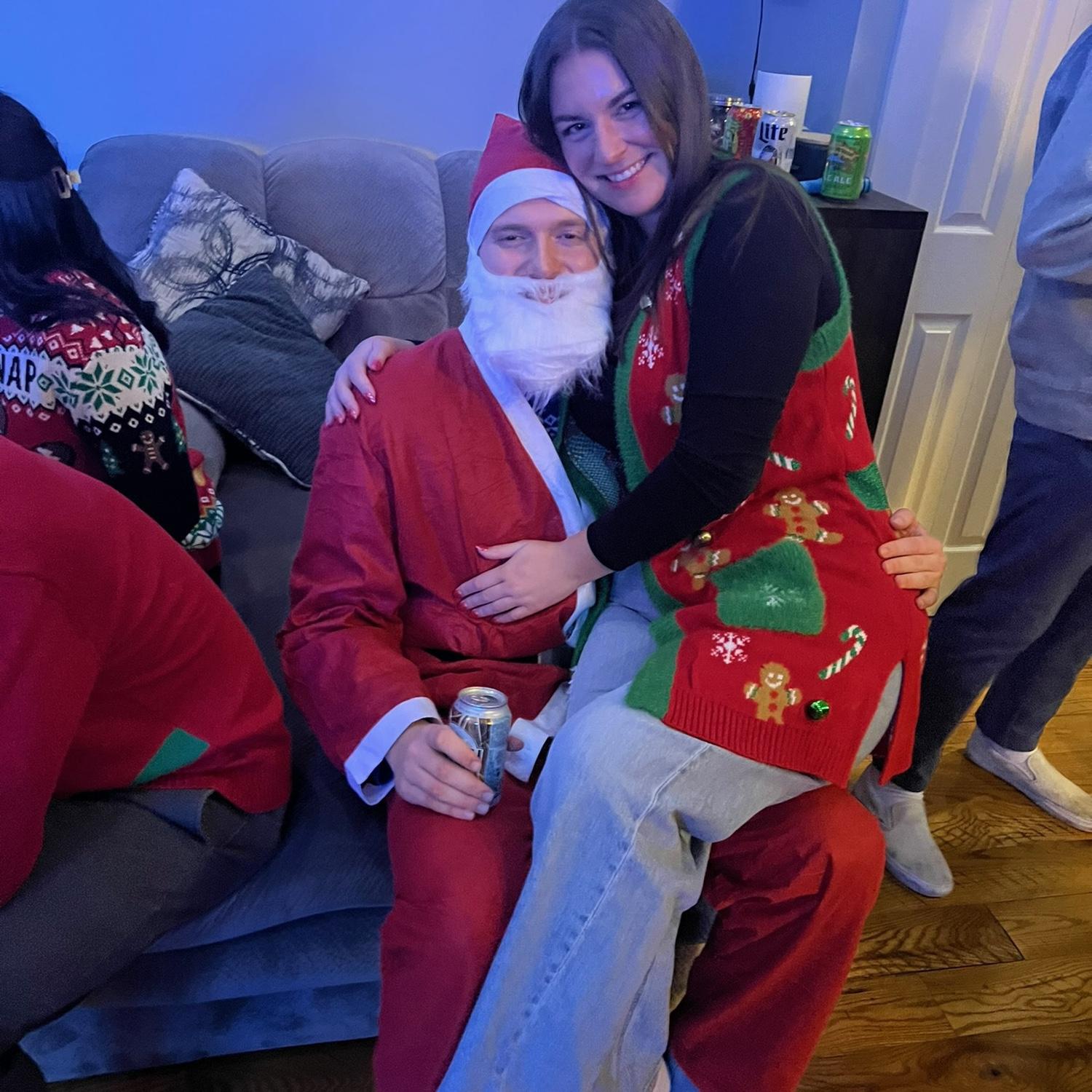 We've celebrated many holidays together, like Christmas!